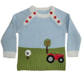 Powell Craft Tractor Crew Neck Jumper