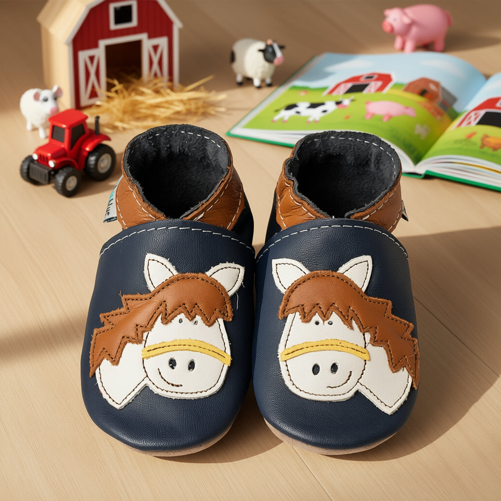 Inch Blue Horse Shoes