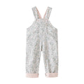 Startsmart Pink Floral/Check Reversible Dungarees