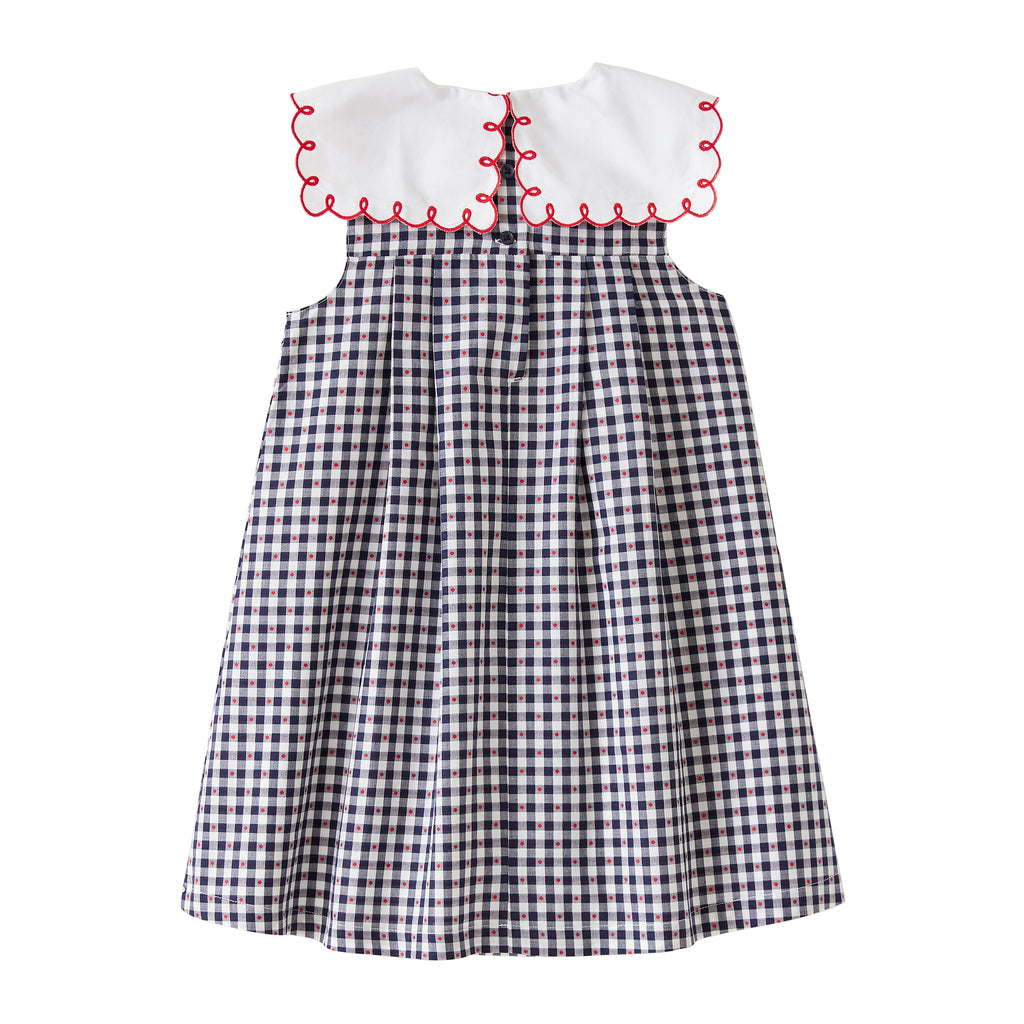 Startsmart Navy Gingham Dress