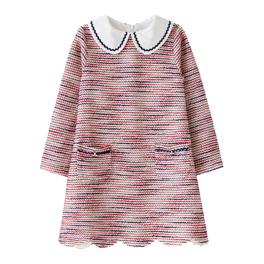 Startsmart Navy and Red Dress