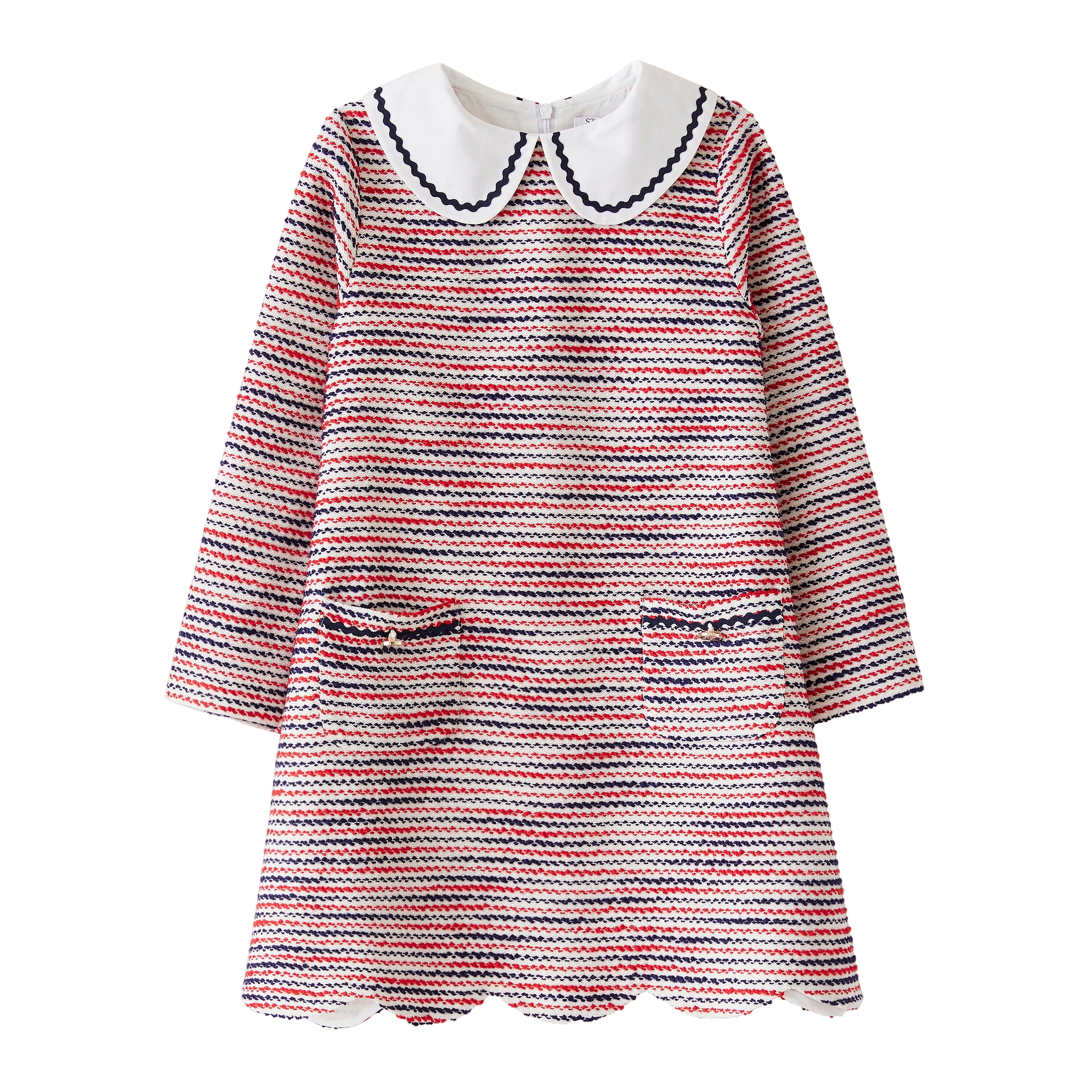 Startsmart Navy and Red Dress