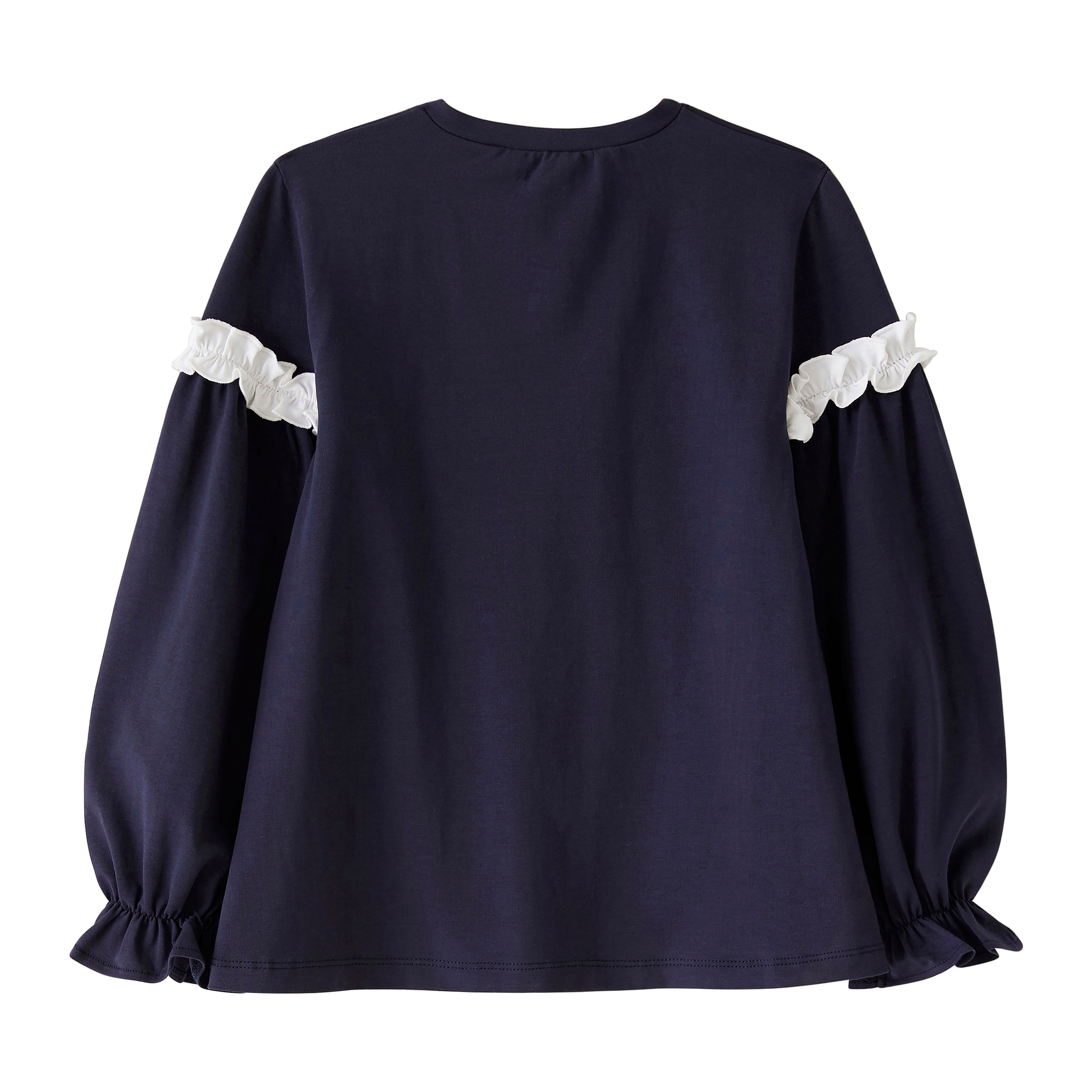 Startsmart Navy Ruffle Top