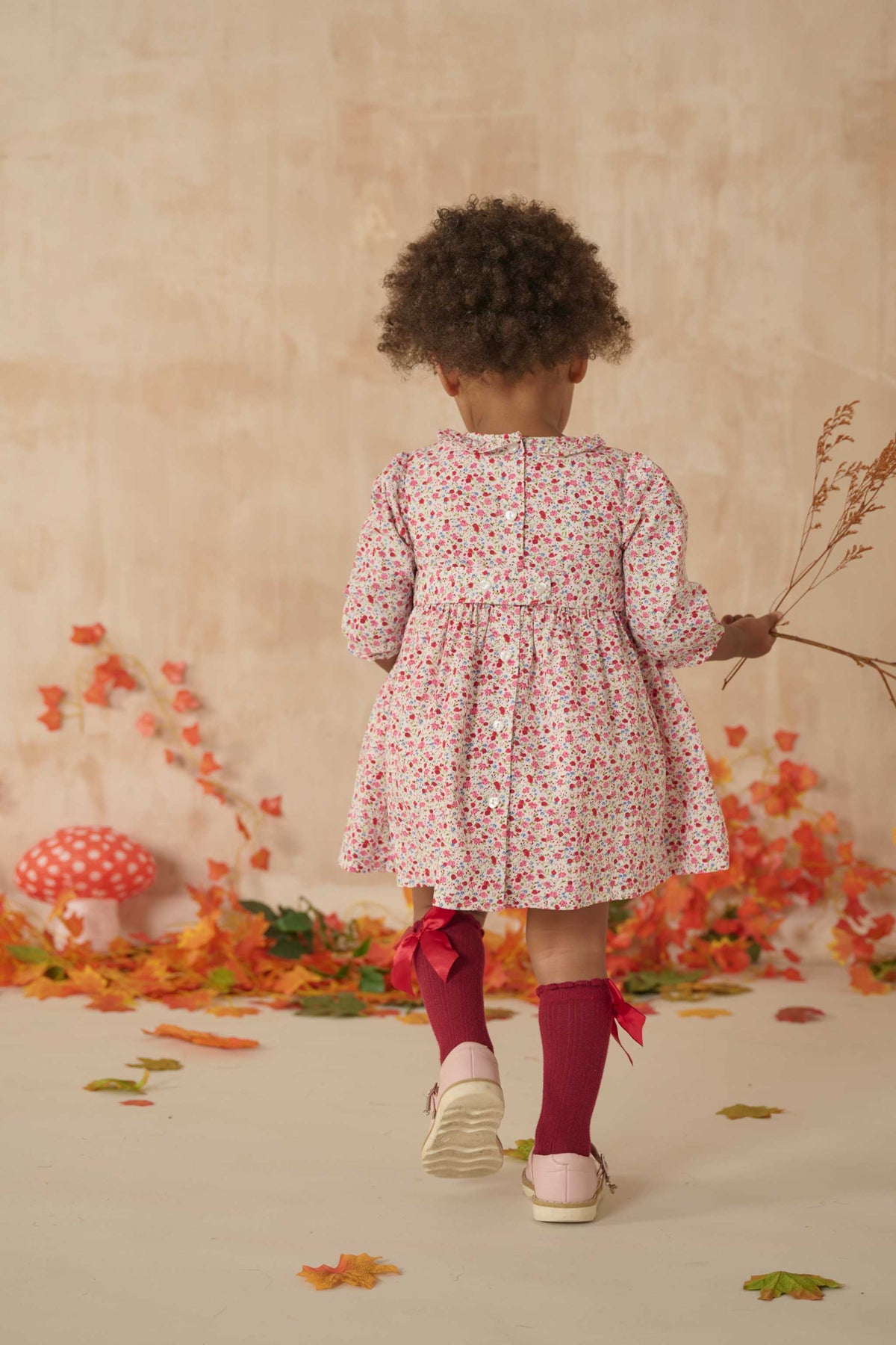 Question Everything Pink Smock Dress