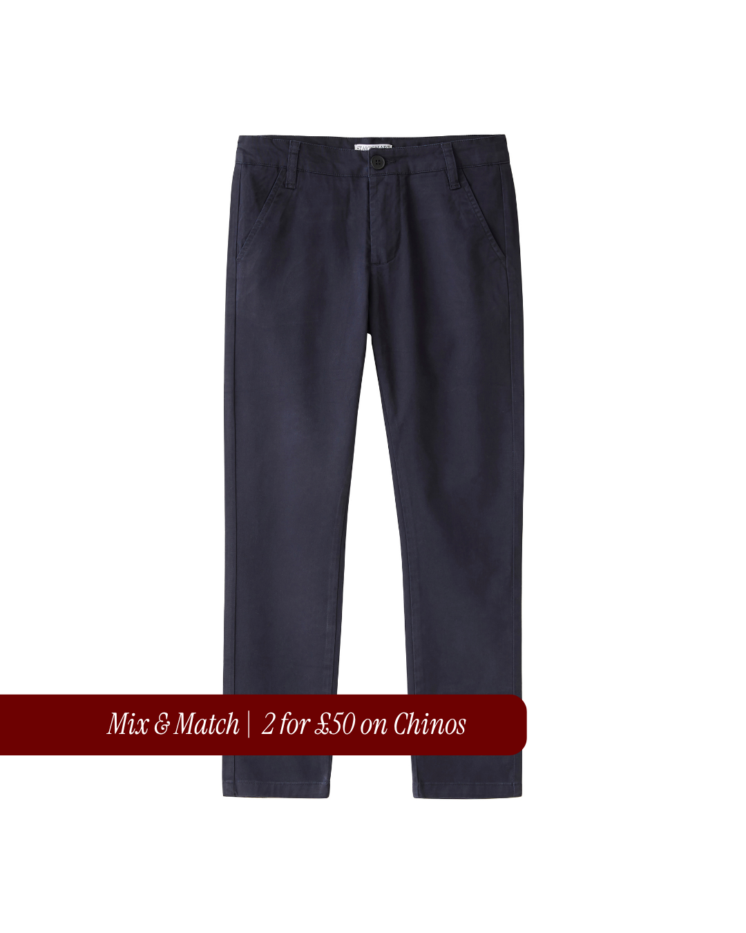 Startsmart Navy Chino Trousers