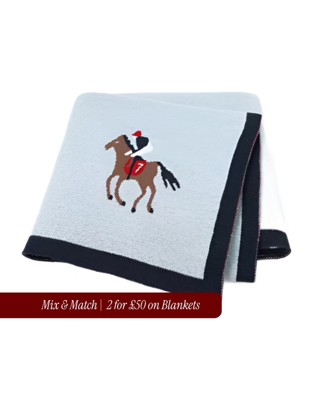 Startsmart Blue Horse Blanket
