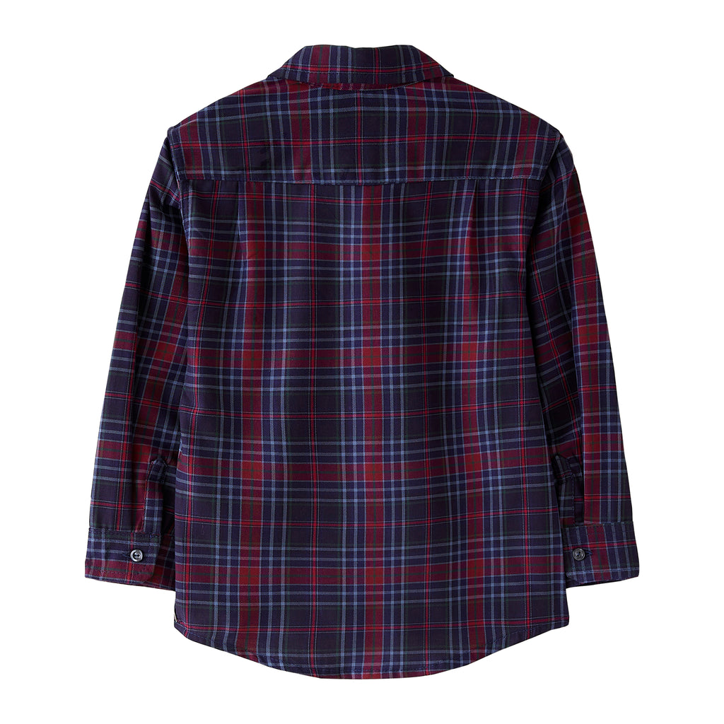 Startsmart Navy Check Shirt