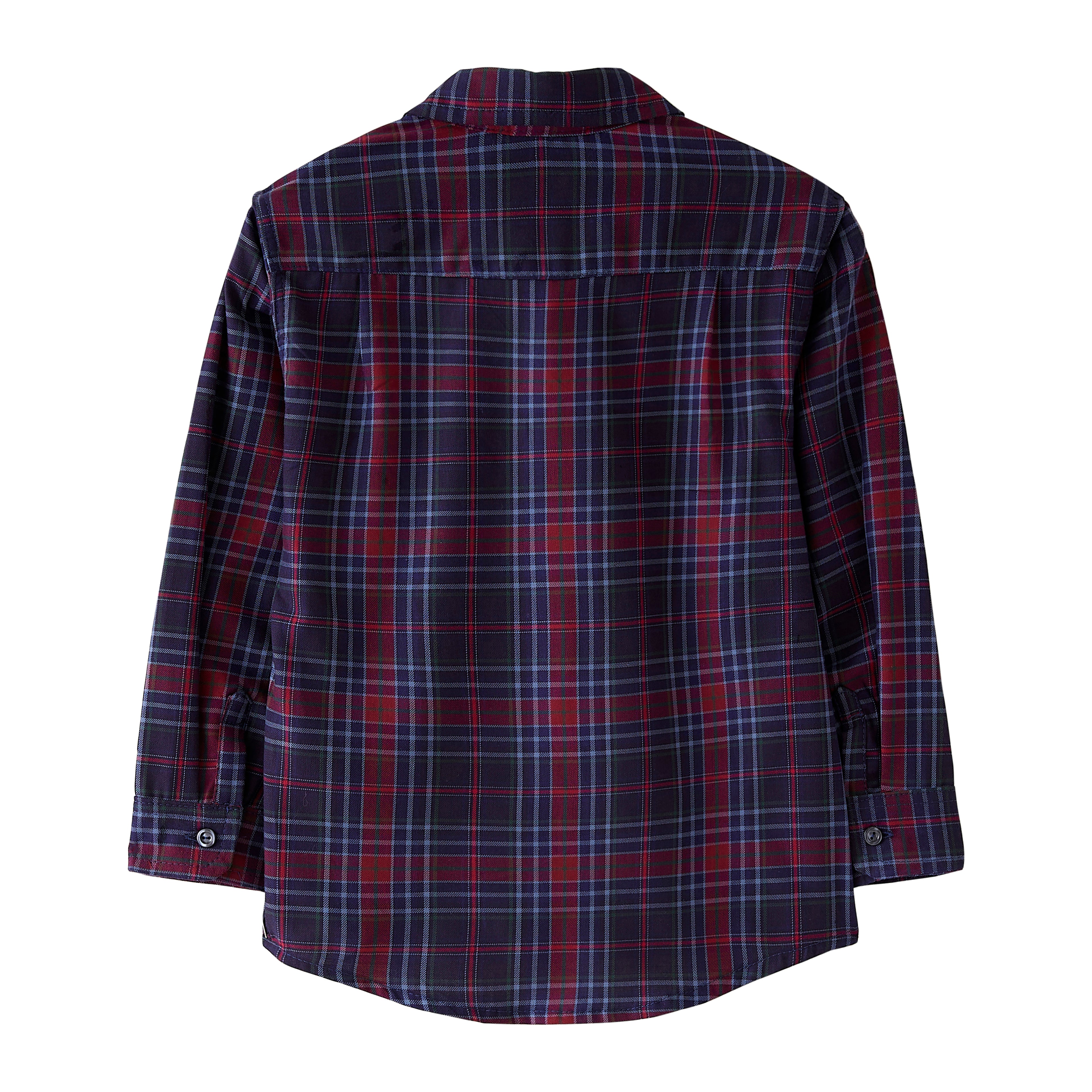 Startsmart Navy Check Shirt