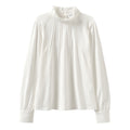 Startsmart Ecru Ruffle Collar Blouse