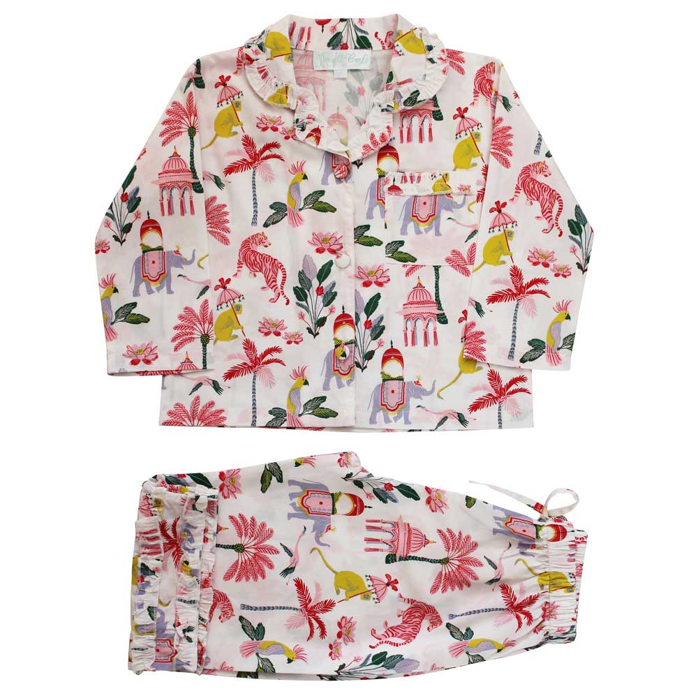 Powell Craft Sultan’s Garden Print Pyjamas