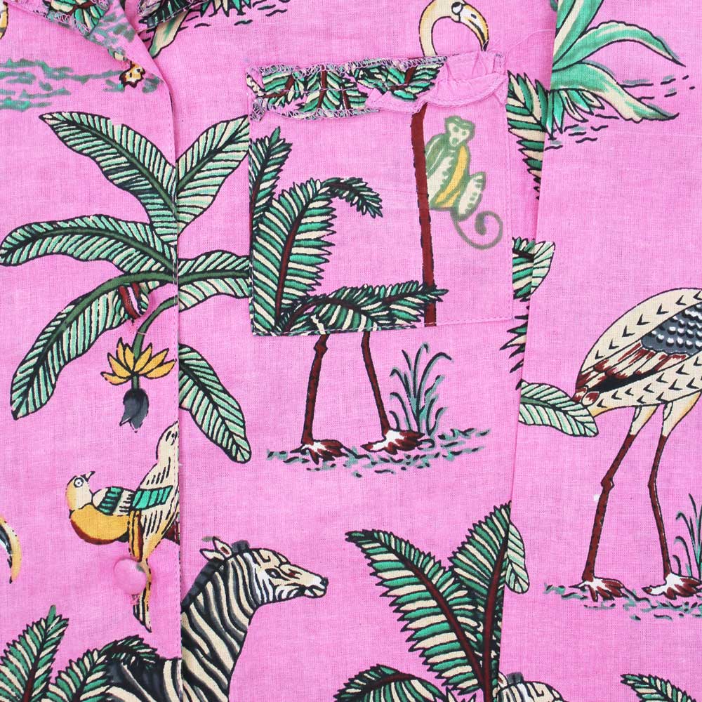Powell Craft Pink Safari Pyjamas