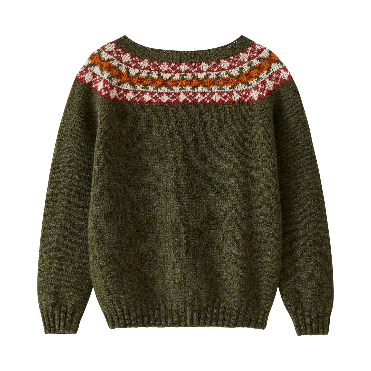 Startsmart Pine Green Fairisle Jumper