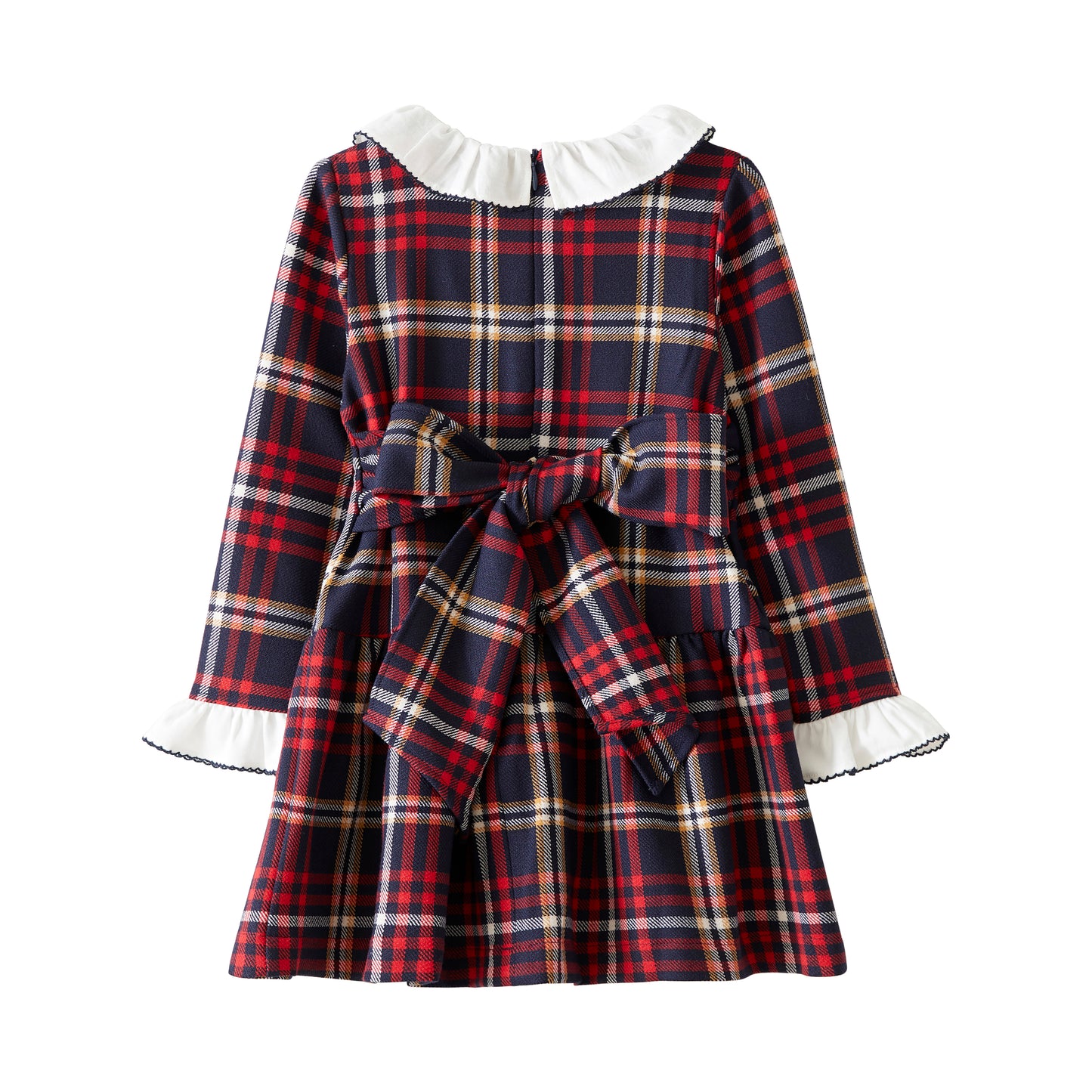 Startsmart Navy Tartan Drop Waist Dress (LIMITED EDITION)