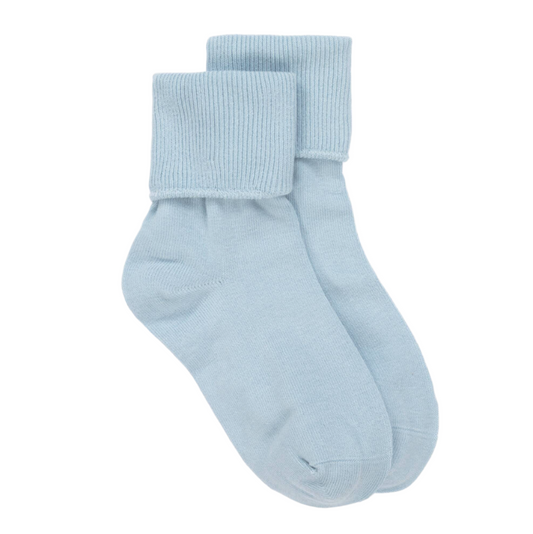 Country Kids Baby Blue Ankle Socks