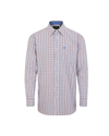 Alan Paine Red, Blue & Navy Check Shirt