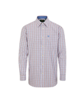Alan Paine Red, Blue & Navy Check Shirt