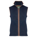 Alan Paine Navy Fleece Gilet