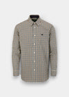 Alan Paine Navy & Brown Check Shirt