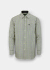 Alan Paine Navy & Green Check Shirt