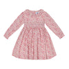 Question Everything Pink Smock Dress
