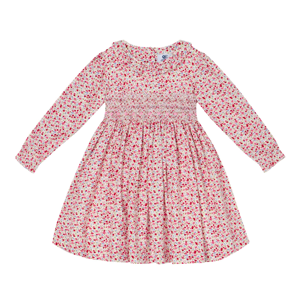 Question Everything Pink Smock Dress