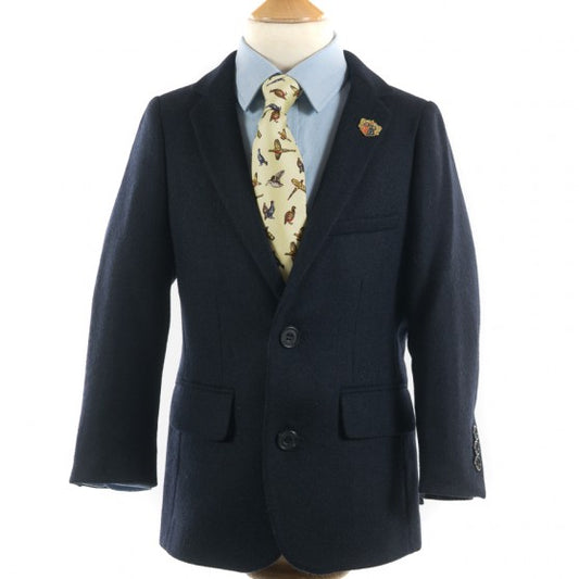 Alan Paine Navy Richmond Jacket for Boys